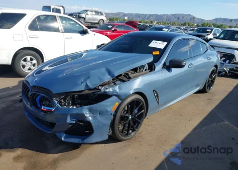 2022 BMW 840 Gran Coupe I from USA, damaged, VIN WBAGV2C02NCH67667
